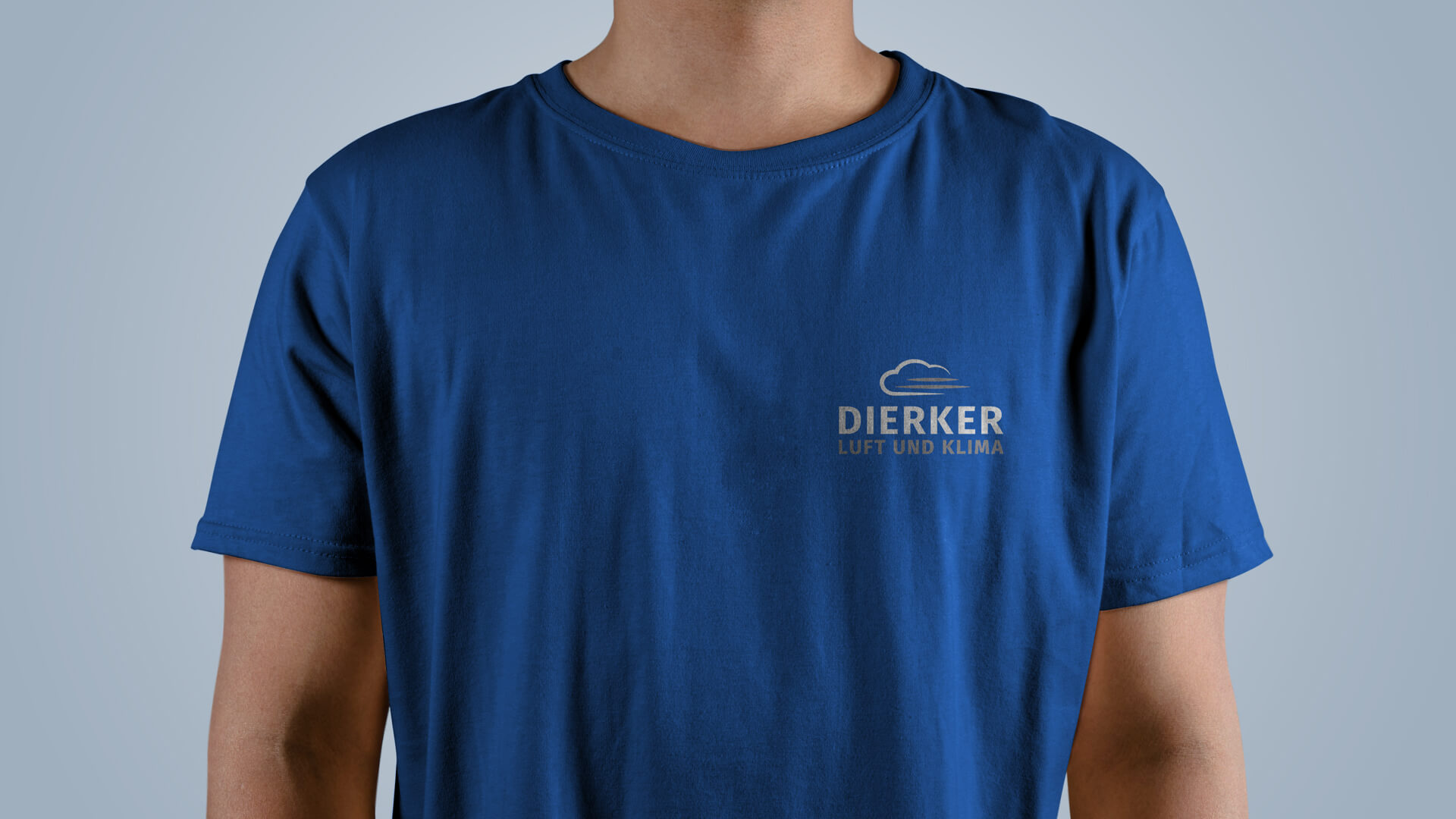 Dierker Berufsbekleidung bedrucktes T-Shirt
