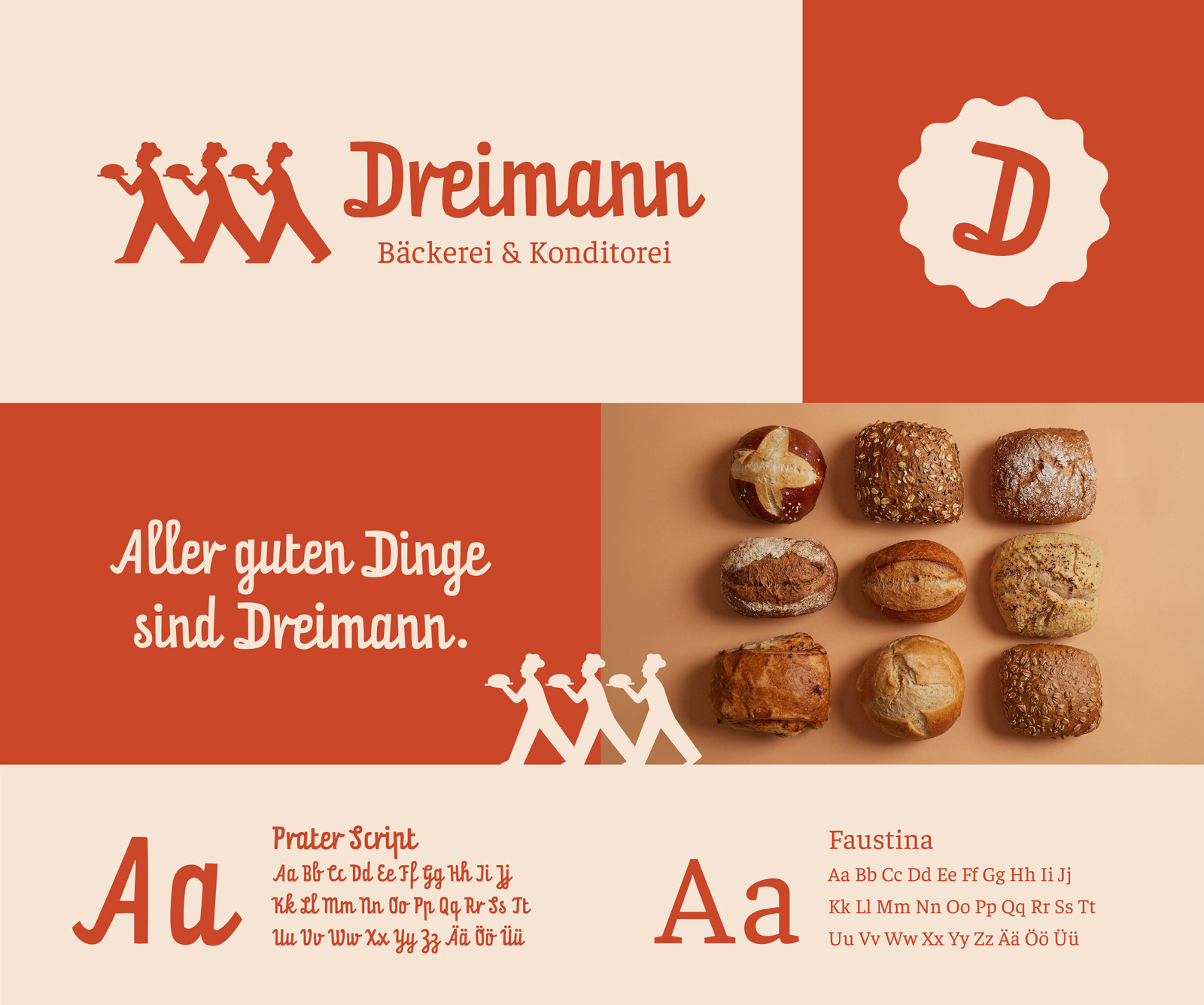Brandbook Dreimann Bäckerei