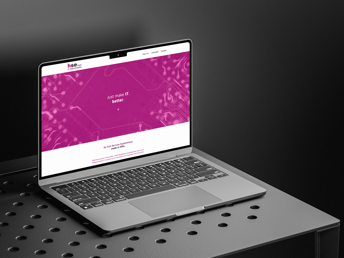 hse IT-SOLUTIONS Website