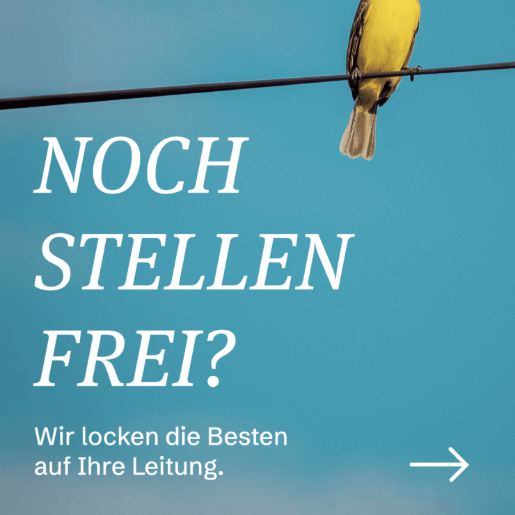 Noch Stellen frei? Wir locken die Besten auf Ihre Leitung.