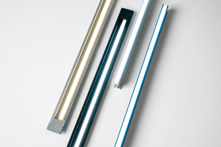 Verschiedene LED-Leisten für Möbel